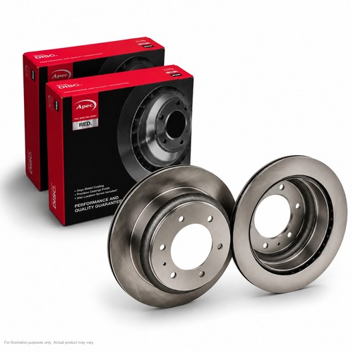 Apec rear brake discs for - 2x,
