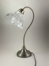 Swan neck table - lamp, antique