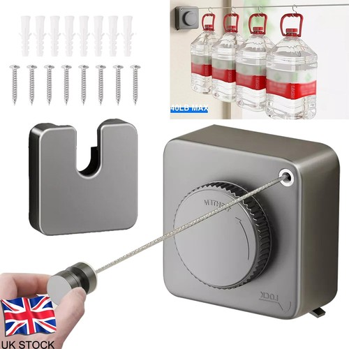 Retractable clothesline - retractable,