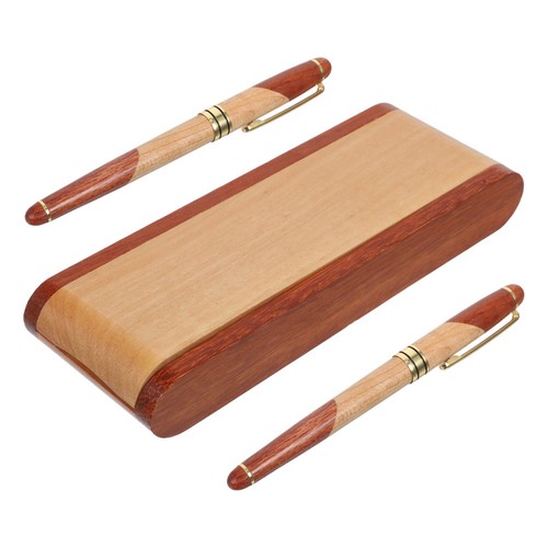 Two slim rosewood wooden - wooden, ball