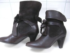 steampunk victoriana ANKLE BOOTS 3 retro by XXX 20s 30s 40s bows ties MEX  