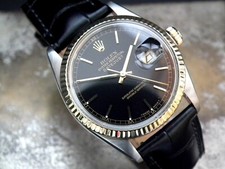 Outstanding 1987 Steel & Gold Rolex Oyster Datejust Quick Set Date with Full Set