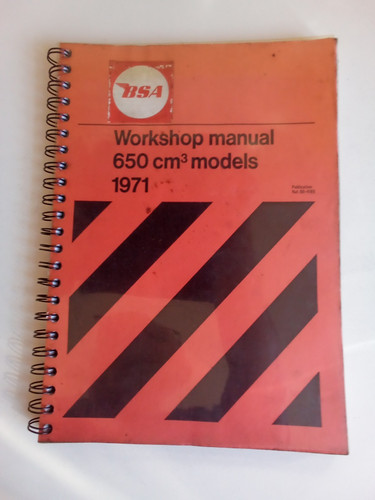 Bsa a65 workshop manual - bsa,