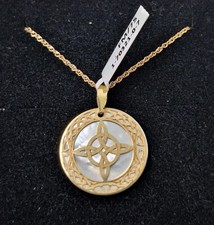 18K Gold Pendant And Chain