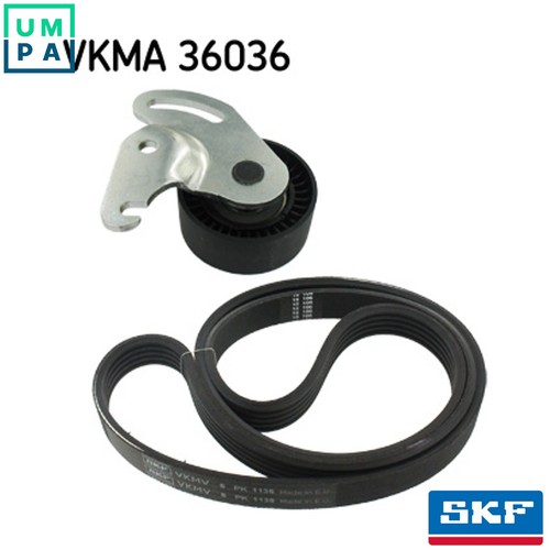 Vribbed belt set vkma 36036 - belt,