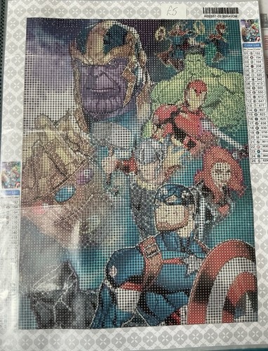 Marvel avengers diamond art - marvel,