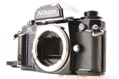 Nikon black 35mm slr film - fa,
