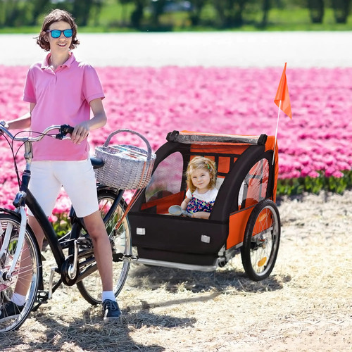 Kid bike trailer - bike,