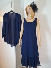 Cattiva, Special Occasion Outfit, Layered Dress/ Sheer Long Jacket, Size 8, D157