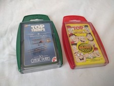 Shuttleworth Classic Planes Top Trumps & The Beano Characters READ DESCRIPTION 