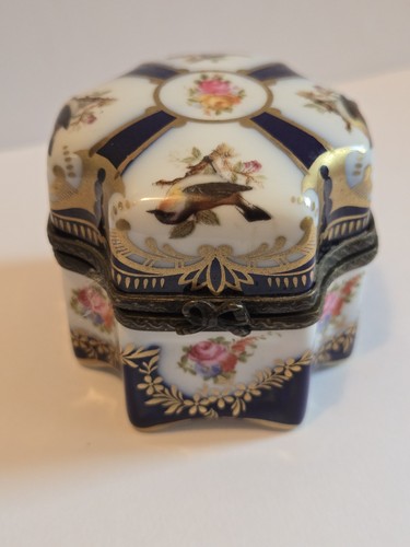 Vintage limoges cobalt - blue, &