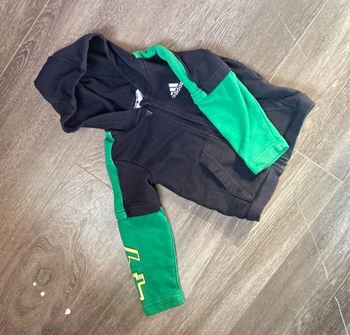 Adidas boys colourblock hoodie - boys,
