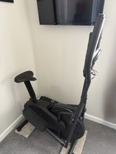2 in 1 elliptical machine, Cowmew, black, cross trainer & exercise bike