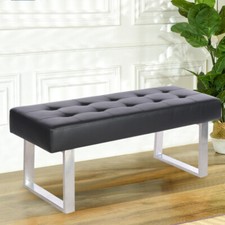 4FT PU Leather Upholstered