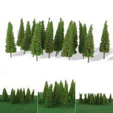 50Pcs 55mm Model Trees Train