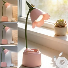 LED Flower Desk Lamp Cordless