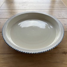 Art Deco Crown Ducal Stitch Round Serving Dish Or Flan Dish? Made In England