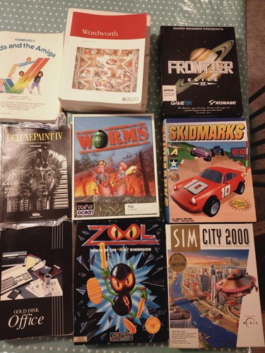 Commodore amiga 1200 games and - commodore,