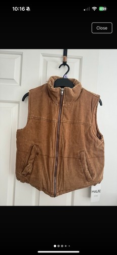 New with tags gilet - tags,
