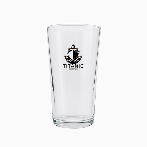 Titanic pint glass - pint,