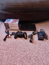 Sony Playstation 2 Black Slim