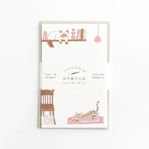 Mino washi house cats mini - house,