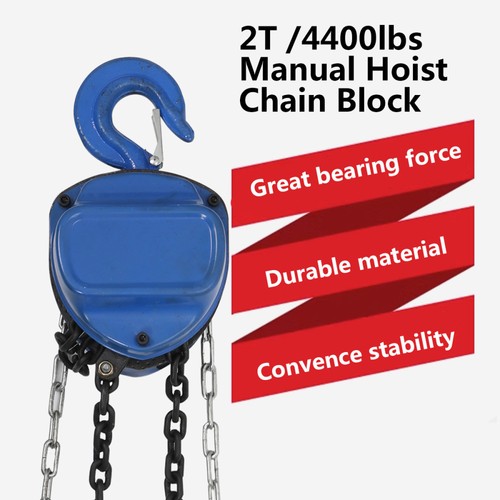 Manual chain block hoist - manual,