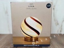 Next  Brass Livia Rechargeable