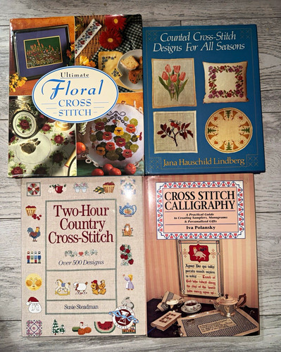 Cross stitch pattern books - cross,