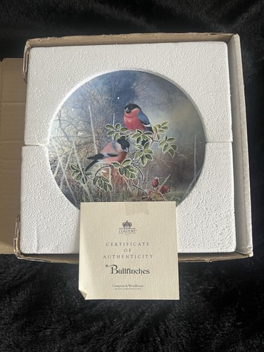 Coalport bird plate - coalport,