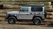 2 x ONE LIFE LIVE IT, STICKERS, Camel Trophy, 4x4 Off Road, Funny 