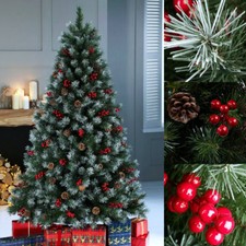 Unlit christmas tree - unlit,