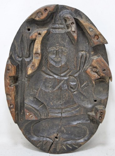 Antique wooden god - antique,