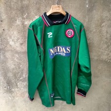 Sheffield United 2000-02 goalkeeper football shirt / jersey. Medium mens.