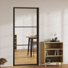Interior Door - Elegant and  Aluminium Framed Door with Tempered  Glass M1O7