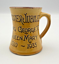 C.H. BRANNAM GEORGE V & QUEEN MARY JUBILEE MINI MUG - 1935