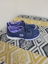 Womens Navy Skechers