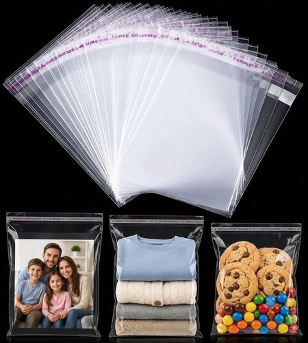 Clear cellophane cello bags - cellophane,