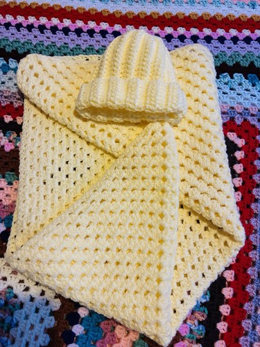Yellow crochet newborn - newborn, baby