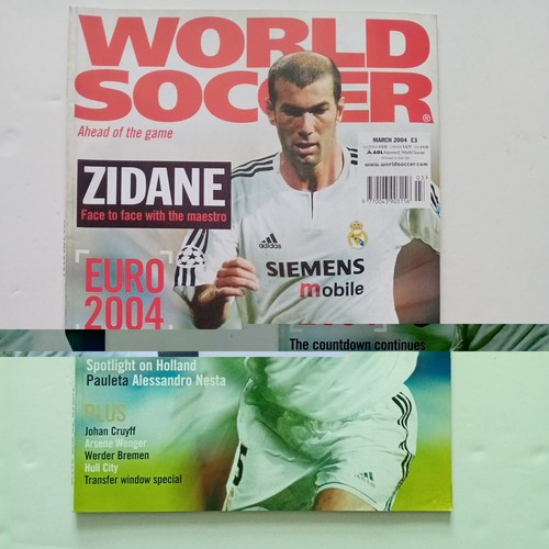 World soccer magazine march - magazine,