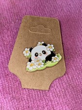Panda Alloy Enamel Pin Badge