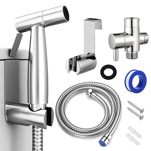 Steel toilet bidet jet - steel,