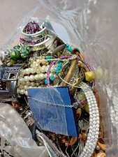 4KG Jewellery Job Lot Costume Mixed Bundle Necklaces Beads Crafting 0396 J10