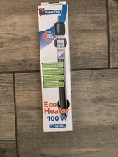 SuperFish Eco Heater 100W - Aquarium Heater for 30-75L Tanks - Energy Efficient