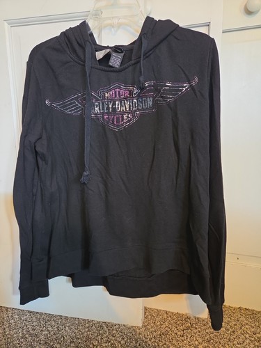 Harley davidson womens black - harley,