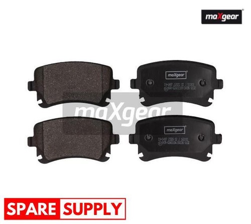 Brake pad set - pad,