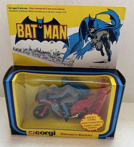 Corgi toys 268 batbike - 268, batman