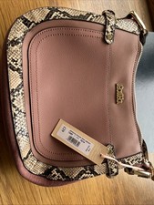 Faith Pink Faux Leather