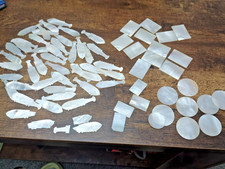 Antique Collection of mother-of-pearl gaming counters