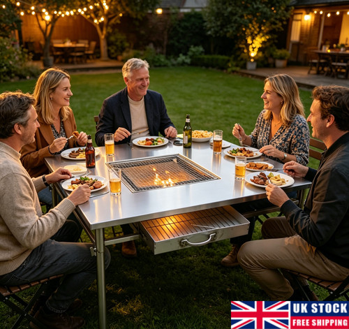 Outdoor garden bbq - in, 1